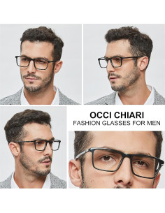 Gafas de Luz Azul OCCI CHIARI para Hombres Montura Óptica 2