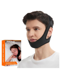 Correa de Barbilla Anti Ronquidos Piacico Ajustable - Compatible CPAP