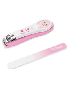 Cortauñas de Seguridad PAFASON para Bebés con Lima de Vidrio