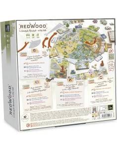 Juego de mesa Redwood Sit Down Games para 1-4 jugadores 2