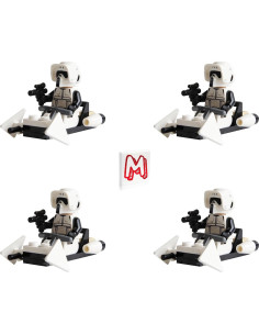 LEGO Star Wars Minifiguras The Mandalorian 4 Exploradores 2