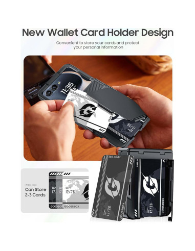 Funda Cartera GooseBox para Motorola Razr 2025 - Protección RFID