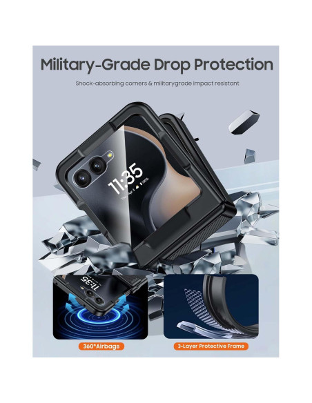 Funda Cartera GooseBox para Motorola Razr 2025 - Protección RFID Funda Cartera GooseBox para Motorola Razr 2025 - Protección RFID