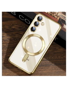 Funda JUESHITUO para Samsung Galaxy S24 con Protector de Lente