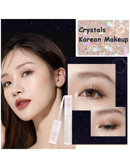 Set de 6 Sombra de Ojos Líquida Brillante SUSIKEKI