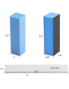 Juego de Limadoras y Pulidores BTYMS 24 Piezas 100/180 Grano 2