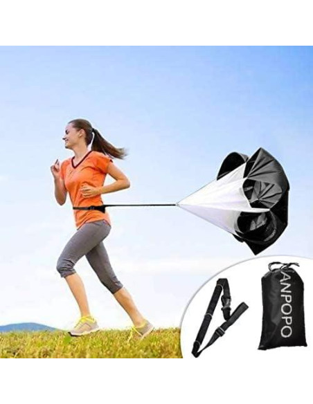 Paracaídas de Resistencia Bfsmile 142 cm con Correa Ajustable