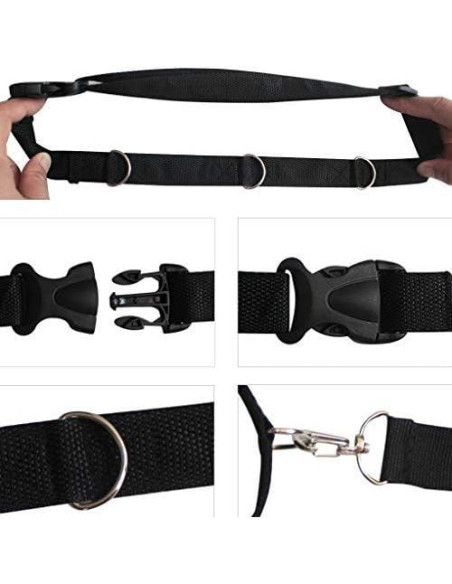 Paracaídas de Resistencia Bfsmile 142 cm con Correa Ajustable