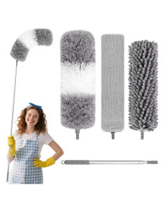 Kit de Plumeros TIMIVO 4 PCS Extensibles hasta 254 cm