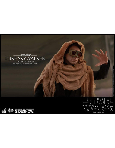 Figura Coleccionable Luke Skywalker Deluxe Hot Toys 27.94 cm