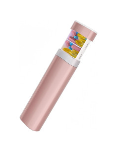 Organizador de pastillas Pillex A-172-PK Rosa, portátil y a prueba de fugas