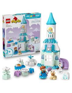LEGO DUPLO Fiesta Castillo de Hielo Anna y Elsa 54 Piezas
