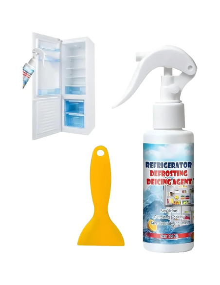 Spray Descongelante Rcxnm 120 ml - Limpieza Fácil Refrigeradores