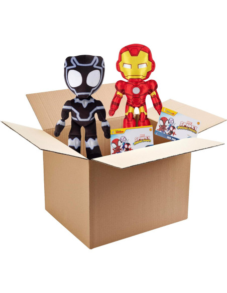 Peluche Marvel Spidey y Amigos 20 cm - 2-Pack Sorpresa