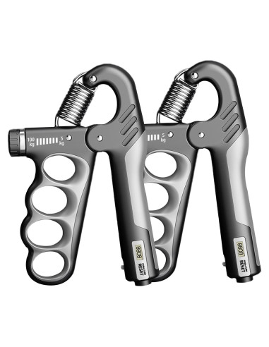 Entrenador de Fuerza de Agarre Hautrely 5-100KG Ajustable