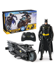 Batcycle de Control Remoto Stealth Batman Spin Master 30 cm