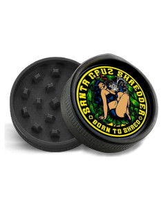 Molino para Hierbas Santa Cruz Shredder 2 Piezas Cámamo 5.6 cm