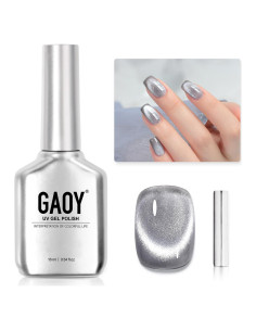 Esmalte de Uñas Gel Cat Eye GAOY 16ml Azul Aireado Brillante