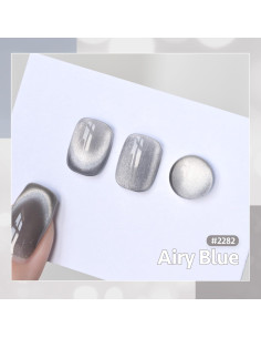 Esmalte de Uñas Gel Cat Eye GAOY 16ml Azul Aireado Brillante 2