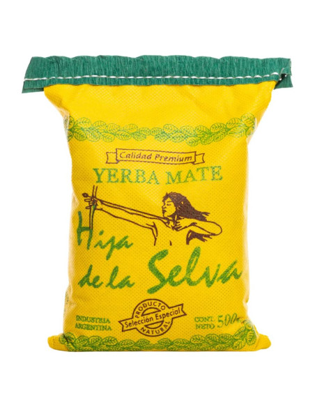 Yerba Mate Orgánica Hija de la Selva 500g Tradicional
