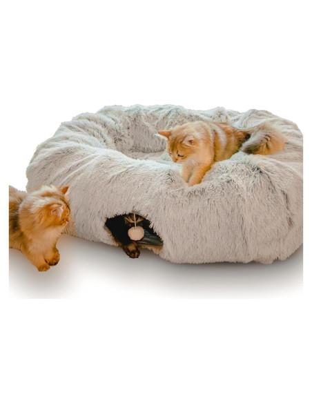 Cueva de Gato Donut Extra Grande XxingSheep 108x85 cm Gris