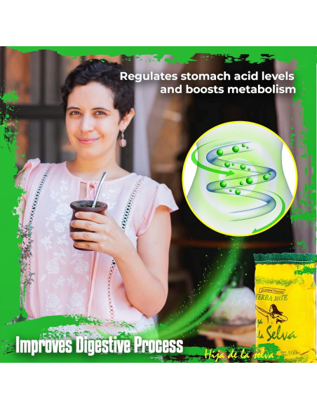 Yerba Mate Orgánica Hija de la Selva 500g Tradicional