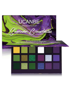 Paleta de Sombra de Ojos Gótica Prism Makeup - 18 Colores