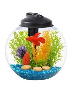 Acuario 11.4L SW PRODUCTS con Filtro y Luz LED