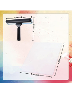 Kit de Placa de Impresión de Gel Safetect 20x25 cm Reutilizable 2