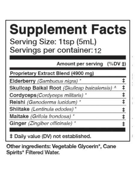 Jarabe de Saúco Orgánico Anima Mundi 59ml - Apoyo Inmunológico