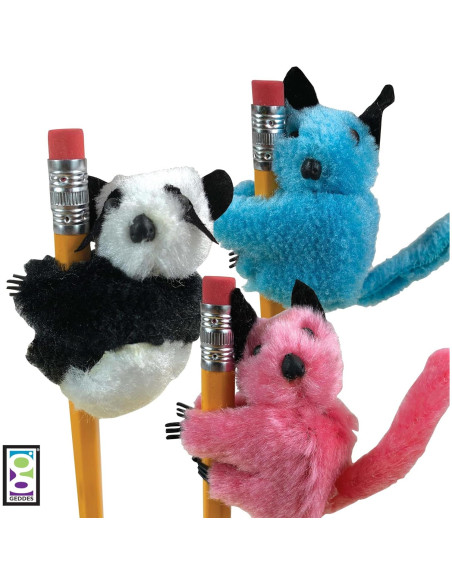 Clip-On Critter Peluche Geddes - 24 Animales Adorables