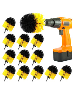 Juego de Cepillos de Limpieza para Taladro Remerry 12 Pcs
