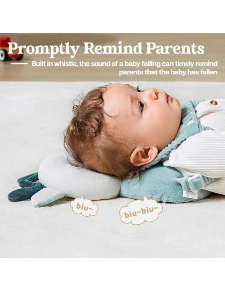 Protector de Cabeza para Bebé Minochi con Rodilleras Ajustables