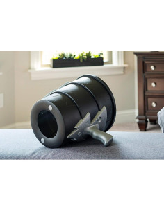 Airzooka Toysmith Juguete de Aire Inofensivo Negro 0.54 kg 2