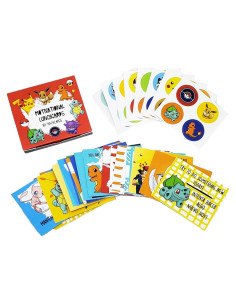 30 Tarjetas de Almuerzo Motivacionales RachCards - Pokemon