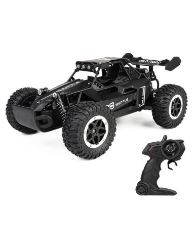 Coche RC Todo Terreno 1:20 Aleación LED 20 km/h Negro