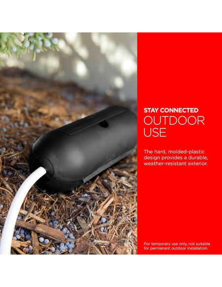 Cubierta de Seguridad para Cable Exterior UltraPro - Negro