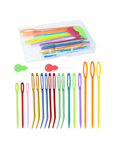 Juego de Agujas de Hilo FIVEZERO 19 Pcs - Agujas de Tapicería