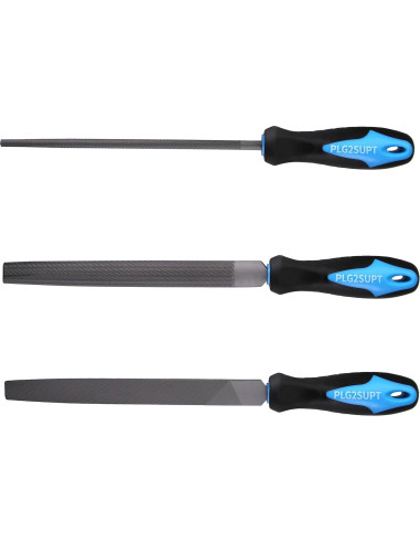 Conjunto de limas de madera Plg2Sup 3PC para carpintería