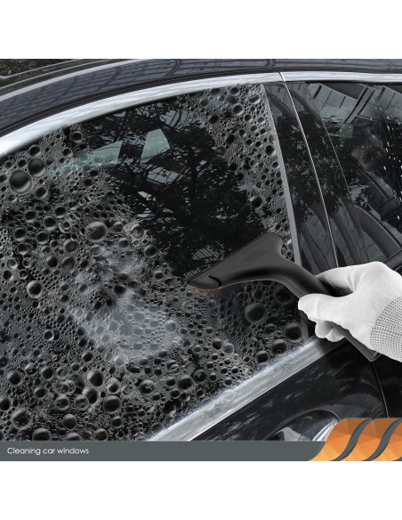 Limpiador de Ventanas EHDIS 12.7 cm y 15 cm Silicona Ergonómico