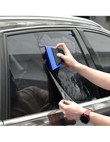 Limpiador de Ventanas EHDIS 12.7 cm y 15 cm Silicona Ergonómico