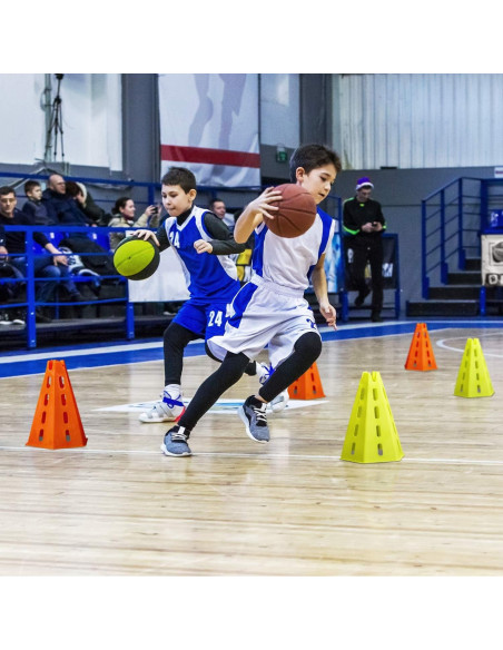 Conjunto de Entrenamiento de Velocidad Yes4All - 8 Conos y 4 Barras