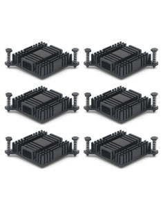 Disipador de Calor de Aluminio Unxuey 38mm Set de 6 Piezas