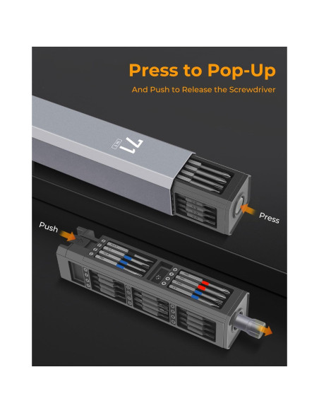 Juego de Destornilladores de Precisión 71 en 1 XIAONIAN