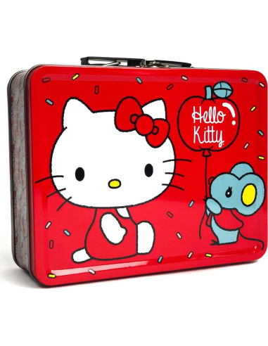 Conjunto de Regalo Hello Kitty - Caja de Almuerzo, Botella, Rompecabezas y Estuche