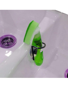 Soporte de Cepillo Dispensador de Jabón WSOQYEO Sin Marcas 2