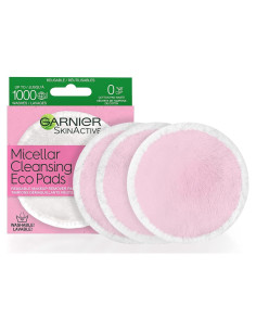 Almohadillas Ecológicas Limpiadoras Garnier SkinActive 3 Unidades