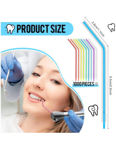 Puntas de Jeringa de Aire y Agua Dental Tondiamo 1000 Pzas 2