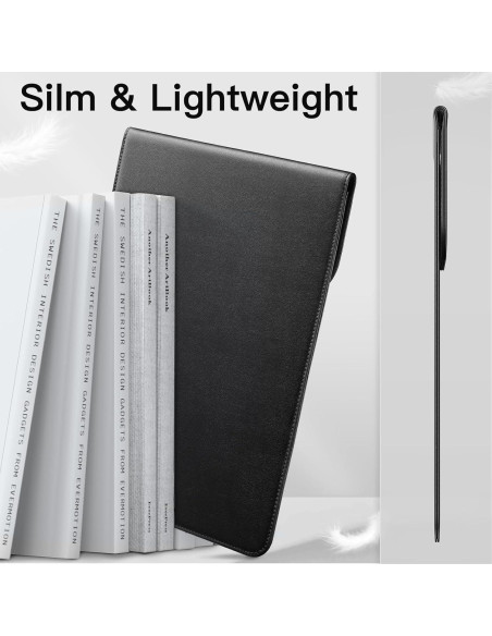 Funda delgada JETech para MacBook Air/Pro 13" Negro