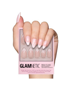 Uñas Postizas Glamnetic Amor Eterno - Almendra Cortas 30 Uñas